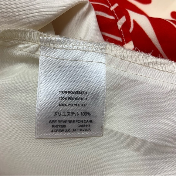 NWT J. Crew Factory Printed flutter dress Size Medium - Picture 5 of 7